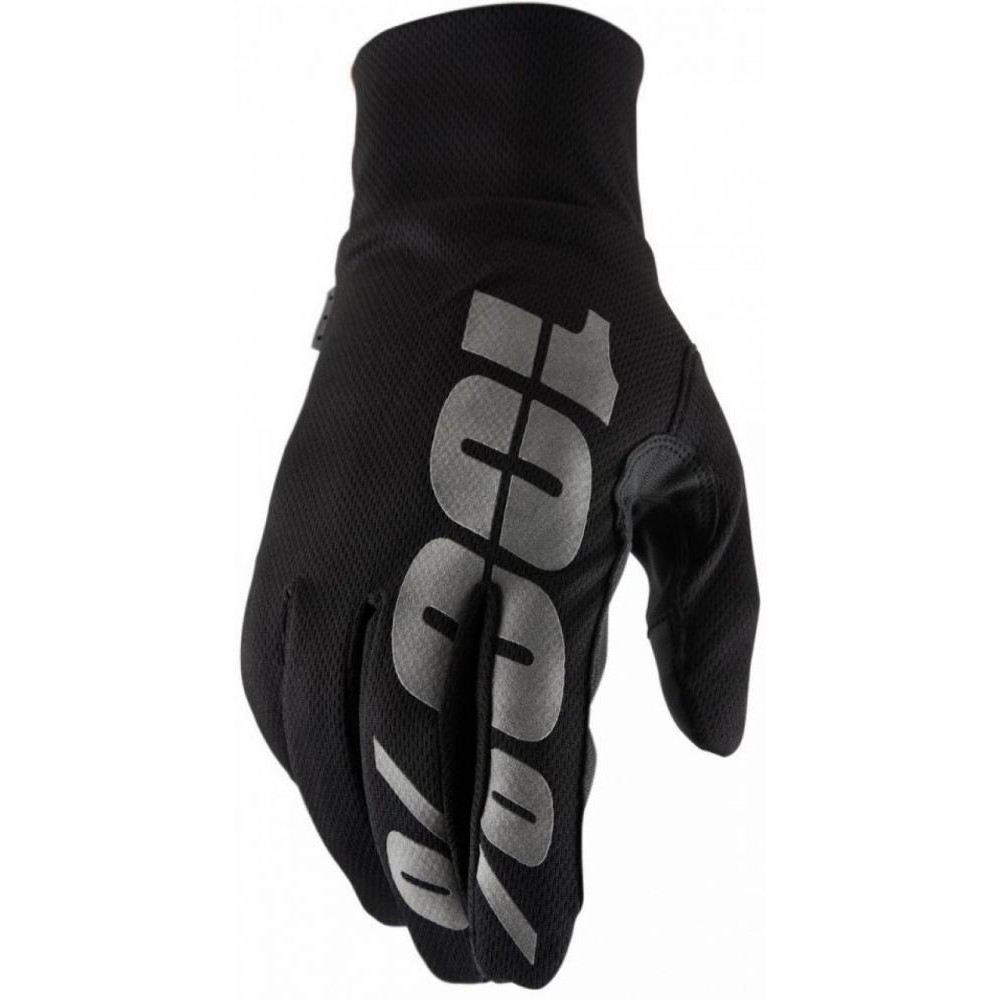 Ride 100% Мотоперчатки 100% Hydromatic Waterproof Glove Black M - зображення 1