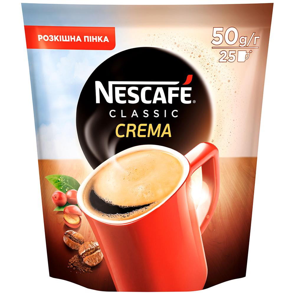 Nescafe Classic Crema растворимый 50 г (7613036402569) - зображення 1