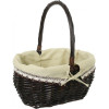 Tony Bridge Basket Кошик плетений з текстилем 37х31х19/41 см EBE18-10-1 - зображення 1