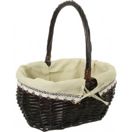 Tony Bridge Basket Кошик плетений з текстилем 37х31х19/41 см EBE18-10-1