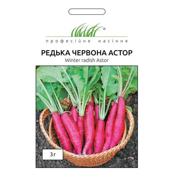 Професійне насіння Семена  редька Астор красная 3г (4823058205656) - зображення 1