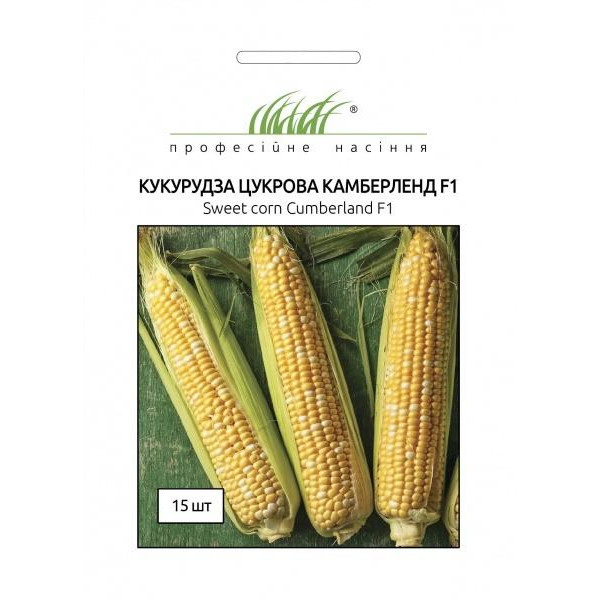 Clause Семена Професійне насіння кукуруза сахарная Камберленд F1 15 шт. (4820176696496) - зображення 1