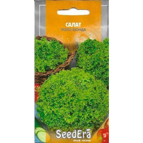 ТМ "SeedEra" Семена Seedera салат Лолло Бионда 1г - зображення 1
