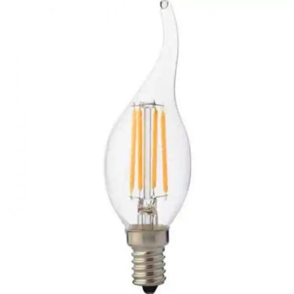 Horoz Electric LED Filament FLAME-4 4W Е14 2700К (001-014-0004-010) - зображення 1