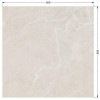 Prissmacer Плитка Concord White 60,8x60,8 - зображення 2