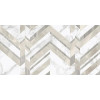 Golden Tile Плитка Golden Tile Marmo Bianco Chevron белый G70151 30х60 - зображення 1