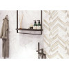 Golden Tile Плитка Golden Tile Marmo Bianco Chevron белый G70151 30х60 - зображення 4