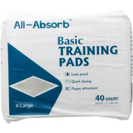 All Absorb Basic - пеленки Бейсик для щенков и собак 40 шт 71х86 см (57210)