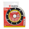 Wurth Professional 125x22,2 тротуарная плитка, кирпич, бетон, песчаник, шифер, черепица, клинкерный кирпич - зображення 2