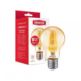 MAXUS LED FIL Golden A60 8W E27 2700K 220V (1-MFM-761)