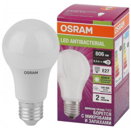Osram LED Antibacterial 8,5W A60 E27 220V 4000K (4058075561199)