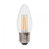 Lightmaster LED FIL Deco C37 4,5 Вт E27 4000 К 220 В прозрачная LB-658 - зображення 1