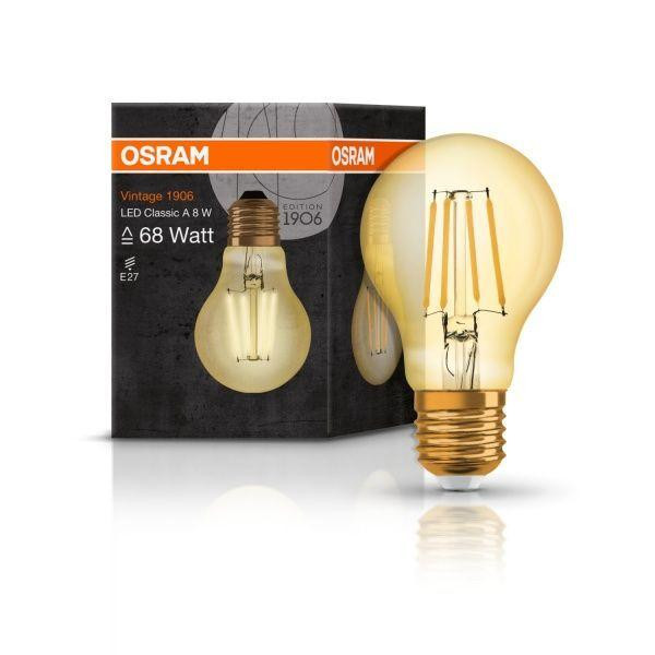 Osram LED 1906 CLA51 7W/825 230VFILGD E27 (4058075119260) - зображення 1