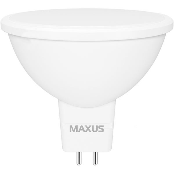 MAXUS LED MR16 7W 3000K 220V GU5.3 (1-LED-723) - зображення 1