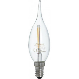 Osram LED Едісона Filament свічка на вітрі E14 4W 2700K 230V (4052899961890)