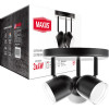 MAXUS LED MSL-01R 12W 4100K Black (3-MSL-11241-RB) - зображення 2