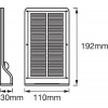LEDVANCE Светильник на солнечной батарее Doorled Solar 3 Вт IP44 белый (4058075267909) - зображення 3
