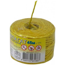 Радосвіт Шпагат джутовый 1.4 мм 45 м желтый 0,05 кг (4820172931867)