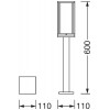 LEDVANCE ENDURA CLASSIC FRAME 0.6 м E27 (4058075554412) - зображення 5