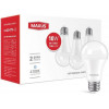 MAXUS LED A60 10W 4100K 220V E27 комплект 3 шт (3-LED-776) - зображення 1