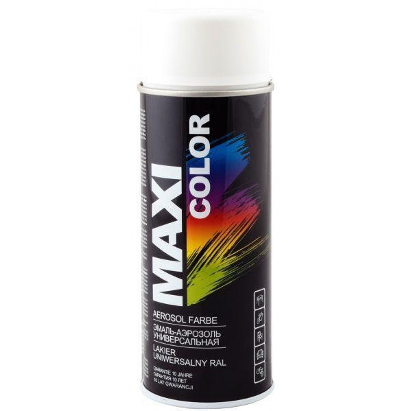 MAXI color RAL 9010 белый мат 400 мл (MX9010M) - зображення 1