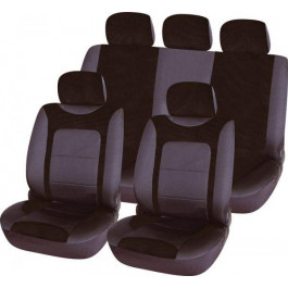 Auto Assistance Комплект чохлів на сидіння універсал TY1599B чорний з сірим