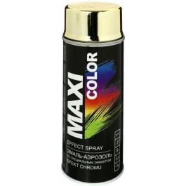 MAXI color Эмаль Maxi Color аэрозольная эффект золота глянец 400 мл