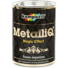 Art Kompozit Емаль акрилова METALLIQ® (Колір: Золото, Фасування: 0,9 кг, Блиск: Не визначається)