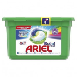 Ariel Капсулы Pods Все-в-1 Touch of LENOR Fresh 12 шт (8001090758187)