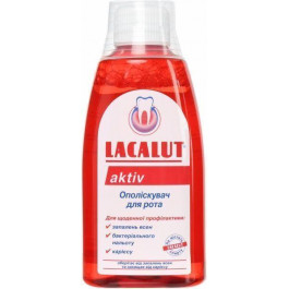 Lacalut Ополаскиватель для полости рта Lacalut aktiv 300 мл (4016369696491)