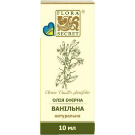Flora Secret Эфирное масло  ваниль 10 мл (4820174891350)