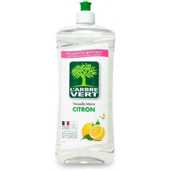 L'Arbre Vert Жидкость для мытья посуды Лимон 750 мл (3450601022173) - зображення 1