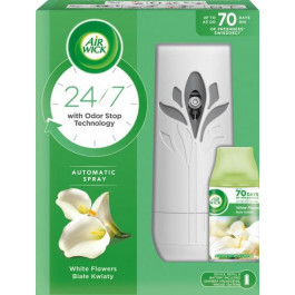   Airwick Автоматический аэрозольный освежитель воздуха Air Wick Freshmatic Райские цветы (5900627073133)