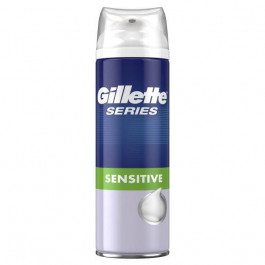 Gillette Пена для бритья  Series Sensitive Skin для чувствительной кожи 250 мл (3014260214678)