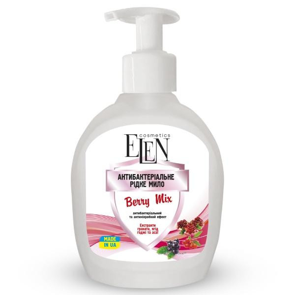 Elen Cosmetics Антибактериальное жидкое мыло  Berry mix 250 мл - зображення 1