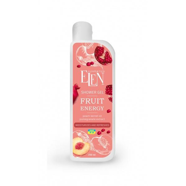 Elen Cosmetics Гель для душа  Fruit Energy 250 мл - зображення 1