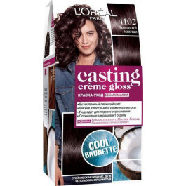   L'Oreal Paris Фарба для волосся CASTING Creme Gloss №4102 холодний каштан