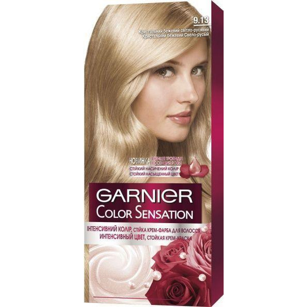 Garnier Краска   №9.13 кристальный бежевый светло-русый 110 мл (C4094200) - зображення 1