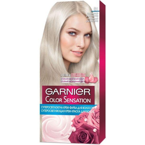 Garnier Краска для волос  Color Sensation S1 Пепельный ультра блонд 110мл (3600542259156) - зображення 1