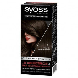Syoss Краска для волос  №3-1 темно-каштановый (4015000544641)