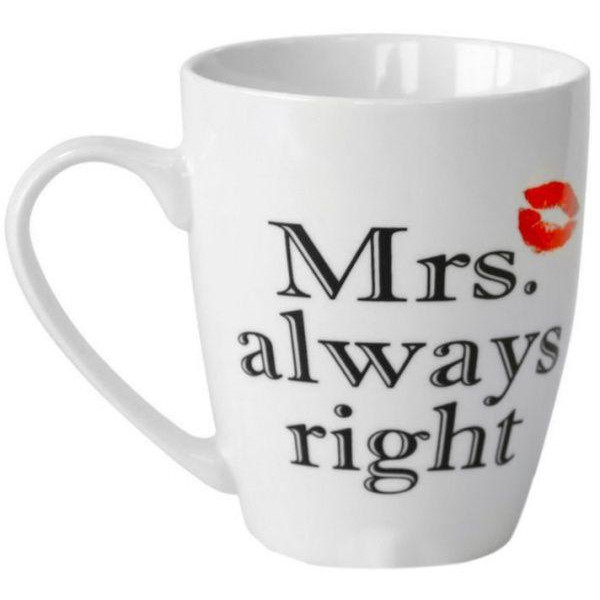 Keramia Чашка Mrs.always right 360 мл 21-272-050 - зображення 1