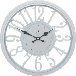 Luna Часы настенные Скелетон Версаль 30,5 см белые (3119-1A)