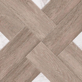 Golden Tile Marmo Wood cross темный беж 400X400 4VН870
