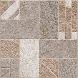 Golden Tile Плитка Misto Mattone коричневий 3F7830 40x40