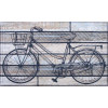 MultyHome Килимок  Bicycle & Wood 45х75 см (5903104900847) - зображення 1