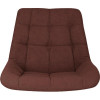 Новый Стиль Сиденье для стула NICOLE (BOX-4) (CH) SORO-28 ткань коричневый (4823089021744) - зображення 2