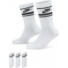 Nike Набір шкарпеток  Everyday Essential DX5089-103 M (38-42) 3 пари Білий/Чорний (196148786217) - зображення 1