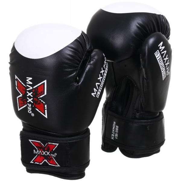 Maxx Pro Боксерські рукавички AVG-616 4oz чорний - зображення 1
