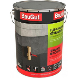 BauGut Мастика бітумно-каучукова гідроізоляція фундаменту 18 кг
