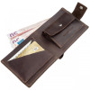 Grande Pelle Надежное мужское портмоне в винтажном стиле  11229 коричневое - зображення 3